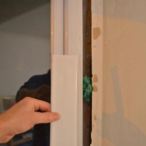 RHS showing removed trim