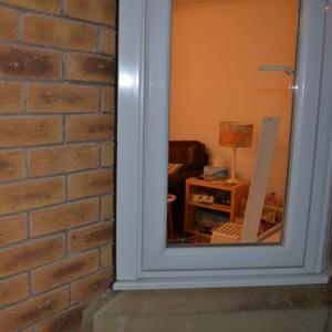 Ouside view of bay window