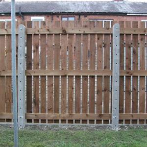 Fence from inside my garden.