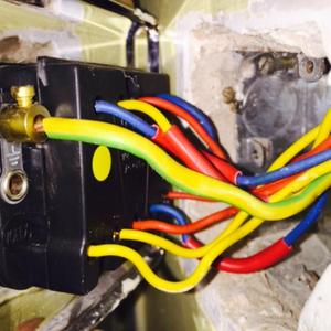 Downstairs switch wiring