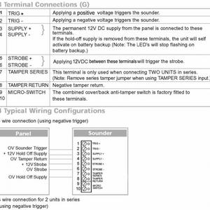 Klaxon external siren wiring diagram