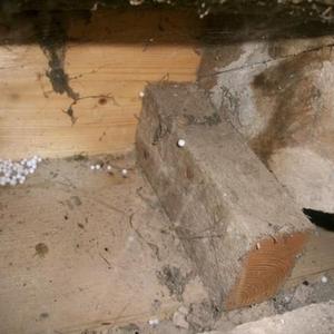 Looking down the eaves