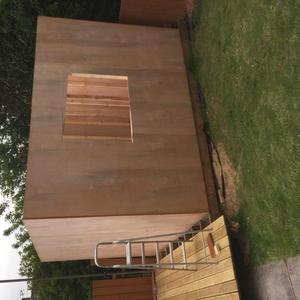 Four wall up and joined together