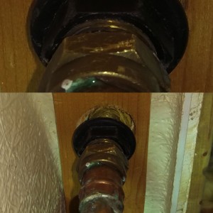 Cold Water Tap - Unscrewed Below / Zoomed