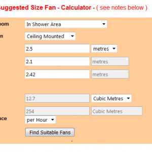 Fan Calc