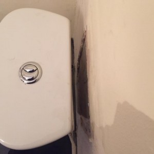 Toilet After He Moved It Back