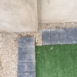 Brick Missing In Garden