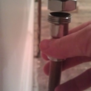 Towel Rail Flow Pipe Connection 2