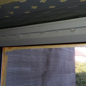 Rear Window - Is Trickle Vent Too High To Fit Plasterboard?