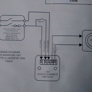 Humidistat wiring diagram