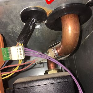 Ideal Isar HE24 water leak 2