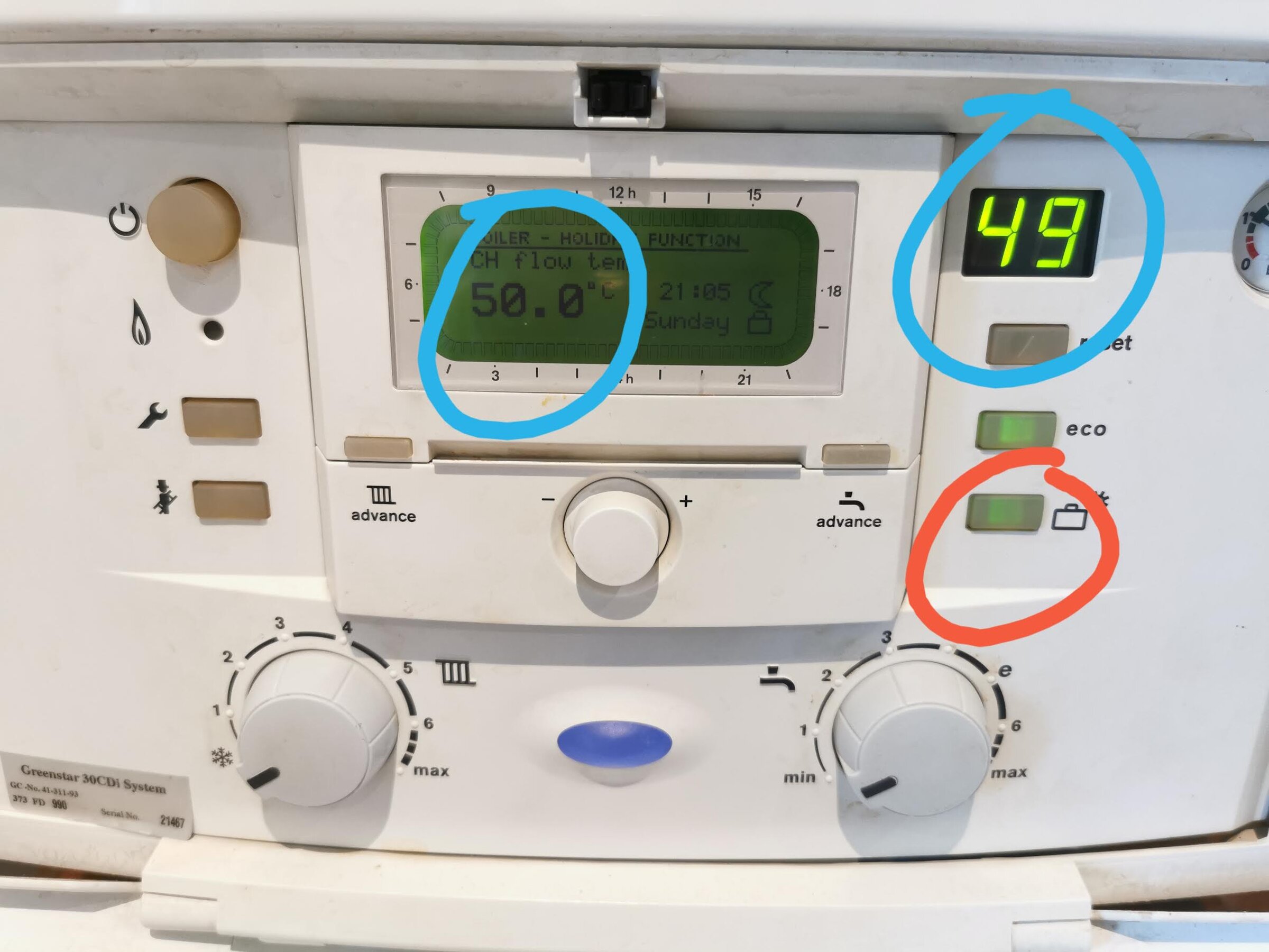 Worcester 30cdi boiler lost pressure but no manifold or key to top it