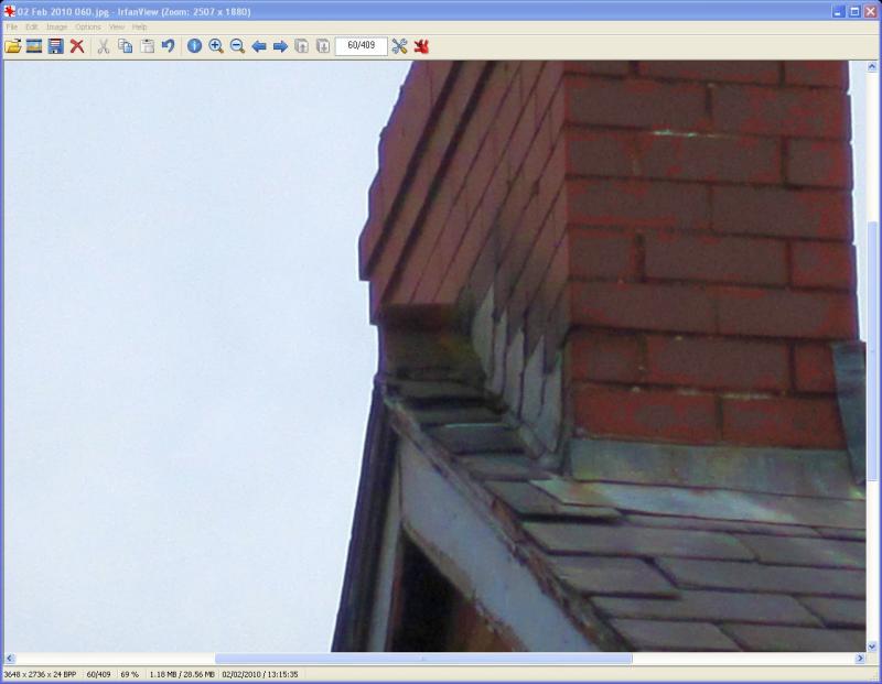 13.Current outboard flashing at front- not renewed