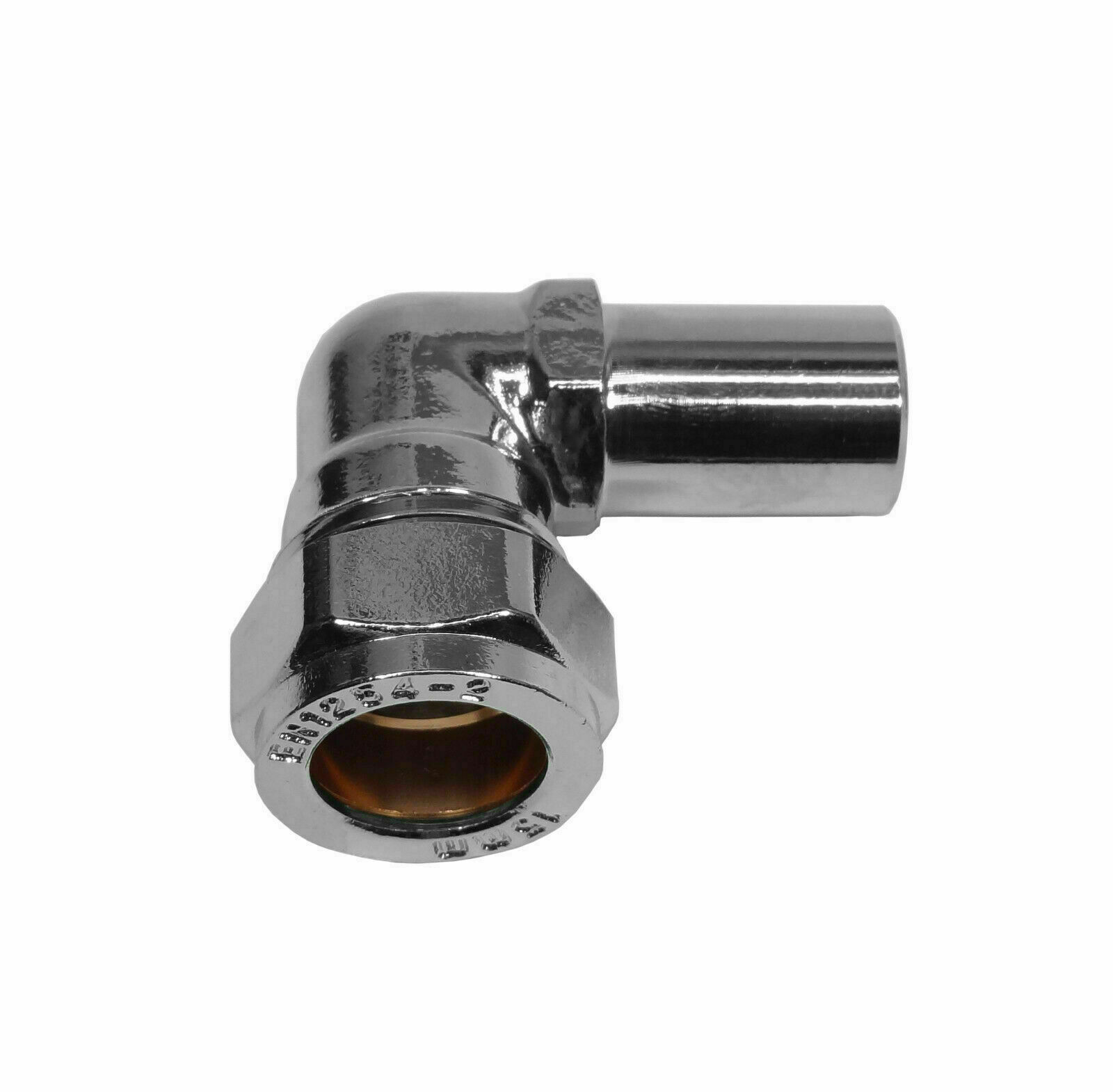 15mm Chrome Compression Street Elbow