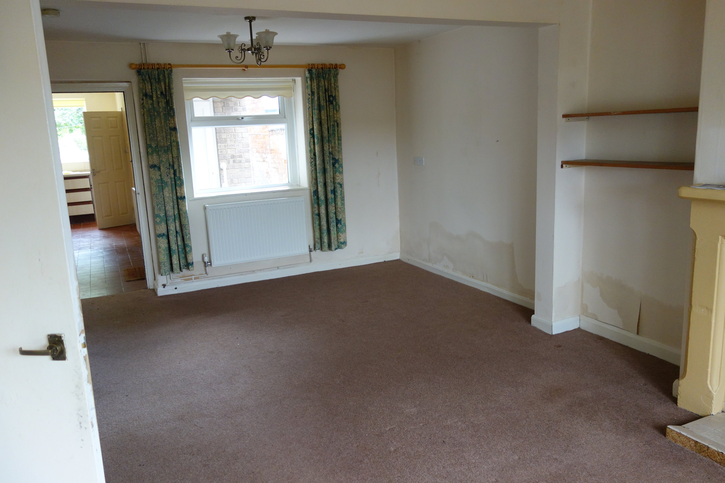 2 - Living Room Looking To Back Wall