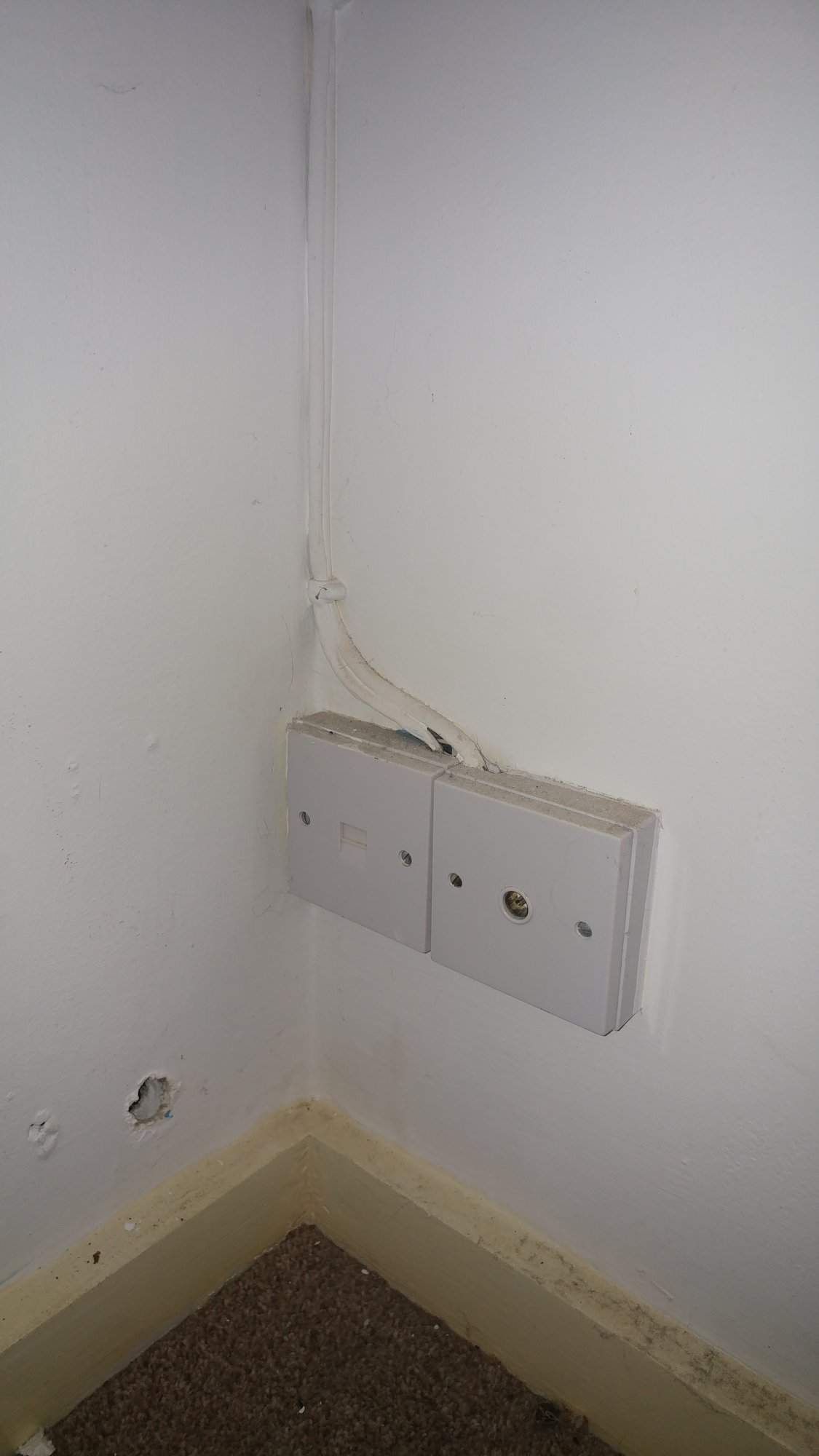 Remove aerial and phone sockets DIYnot Forums