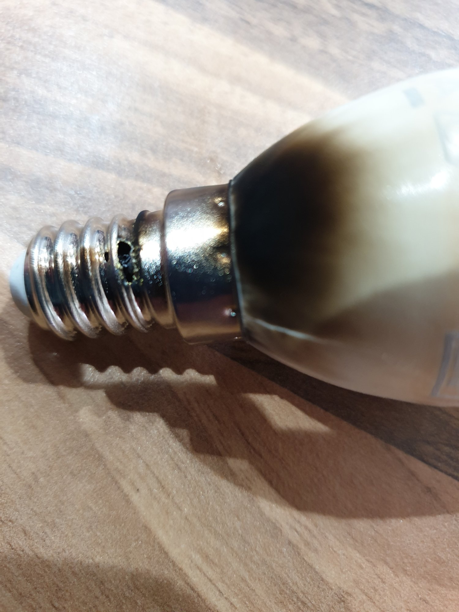 Worrying blown bulb DIYnot Forums