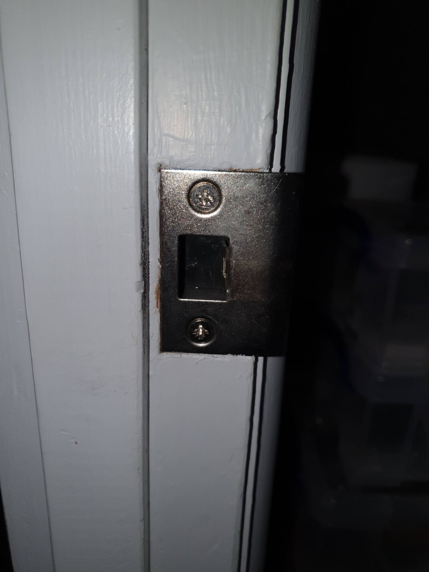 How to align strike plate with door latch DIYnot Forums
