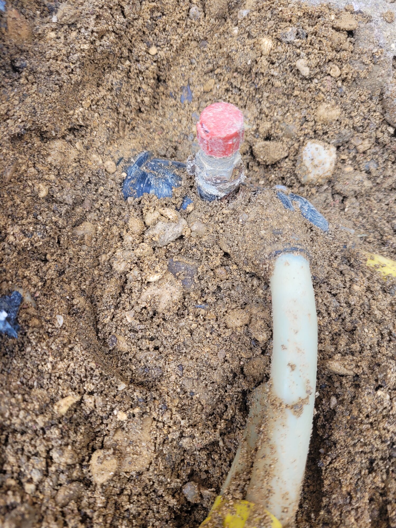 What is this seemingly attached to underground gas line DIYnot Forums