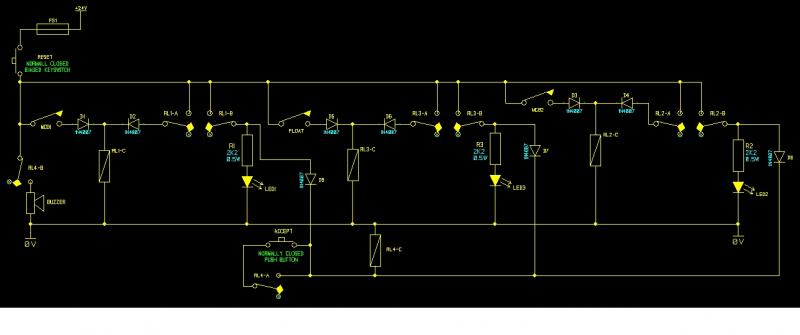 3 WAY ALARM WITH BUZZER SILENCE