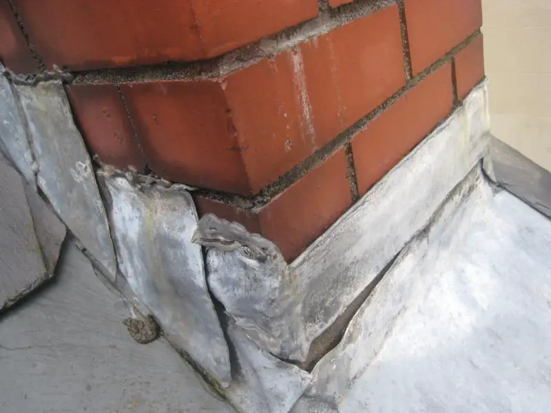 8. close up of old flashing- now replaced