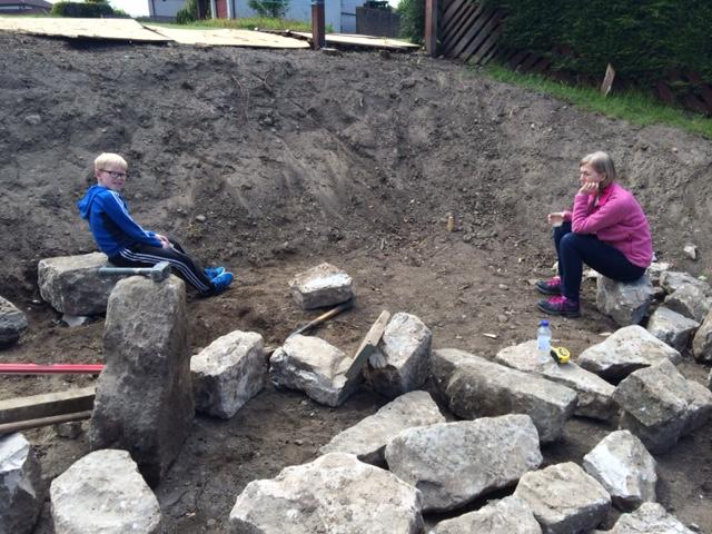 A visit from the site management