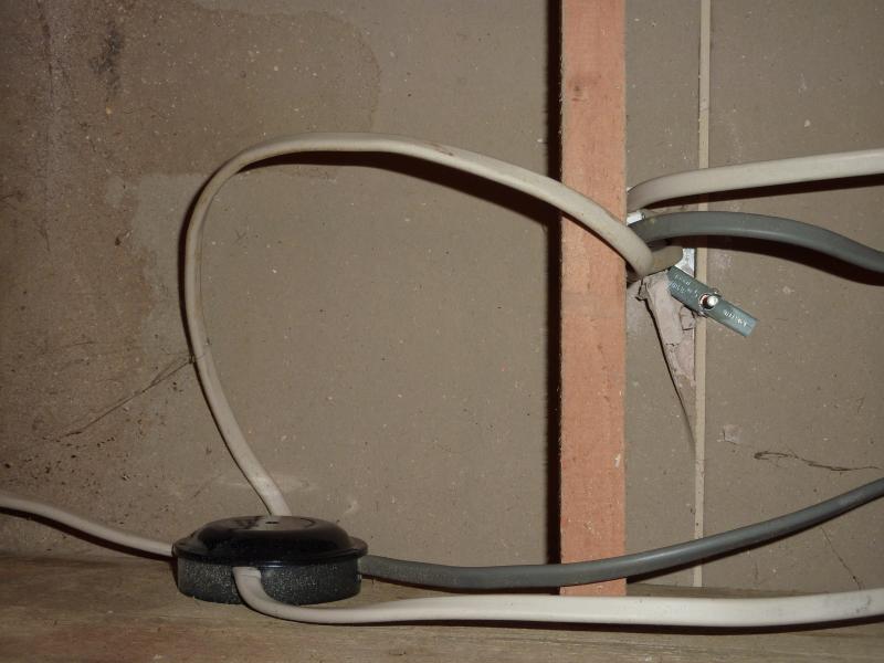 Above Hallway Ceiling Rose