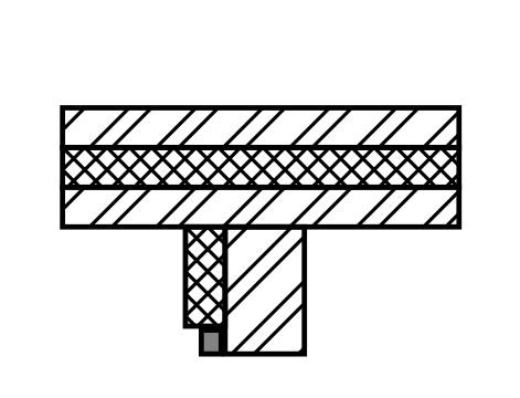 Adjoining Cavity Wall & Reveal