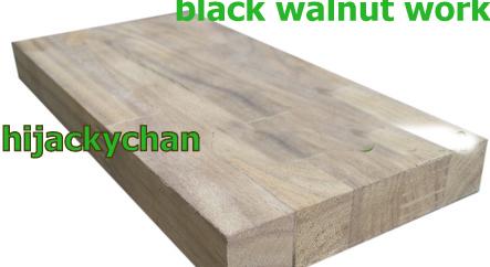 Am. Black Walnut panels Worktops face glue Am. Bla