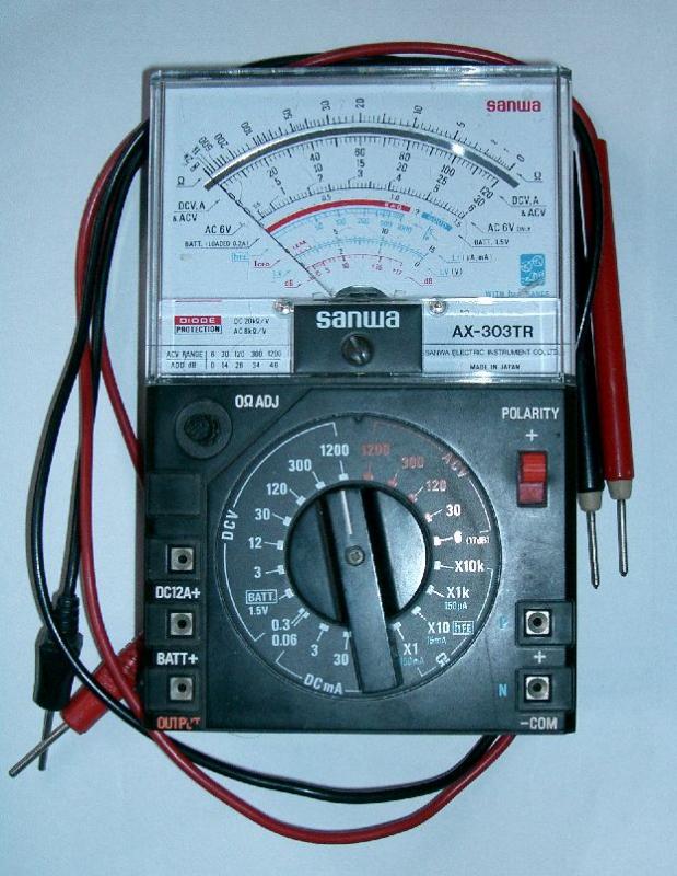 analouge multimeter
