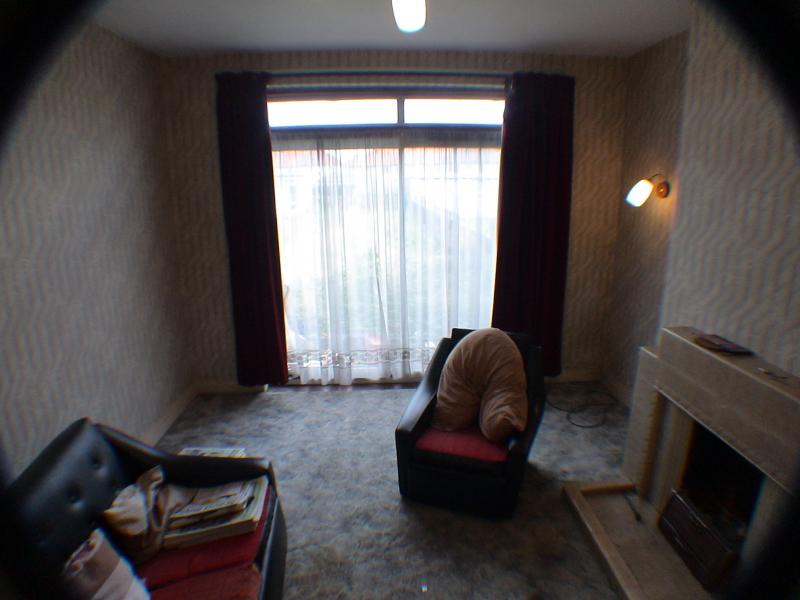 Back Living Room on First day