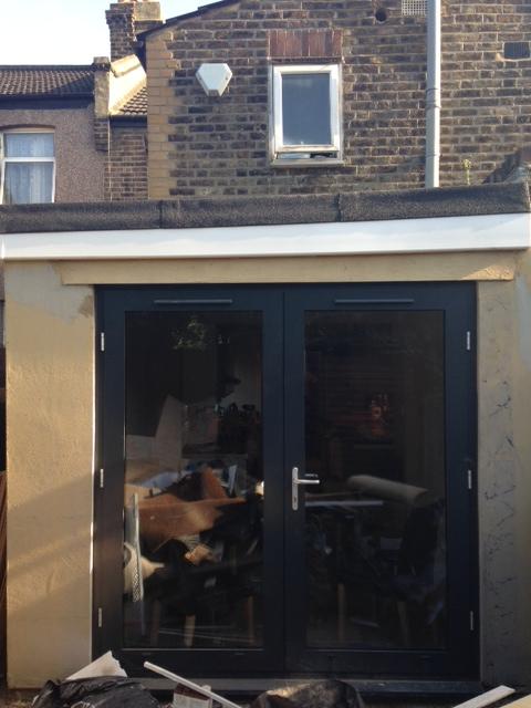 Back of house (rear extension)