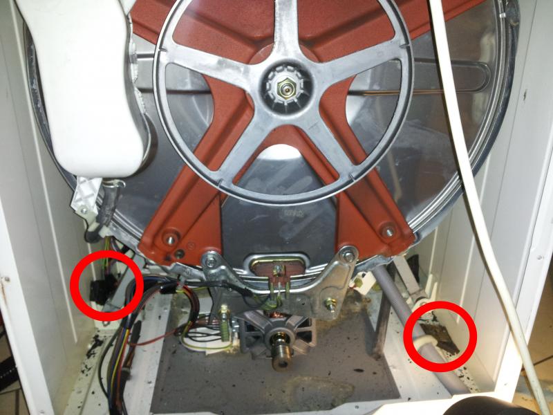 back of neff washing machine