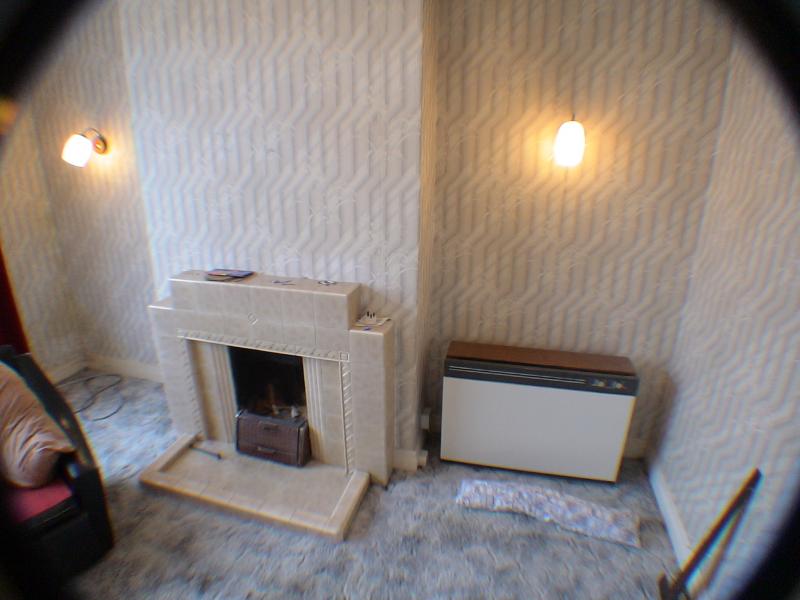 Back room before I put the fish tanks in