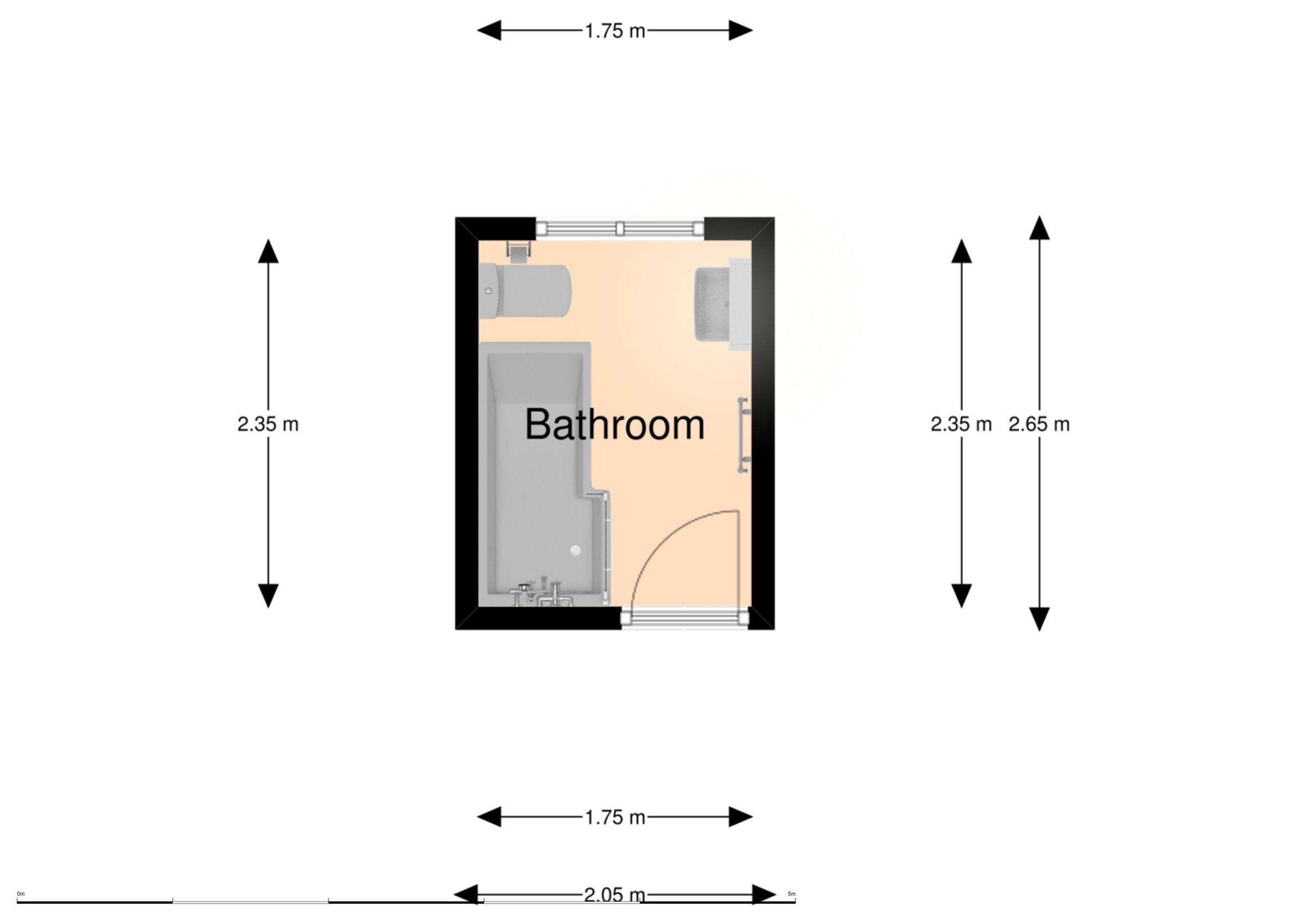 Bathroom 2d Plan