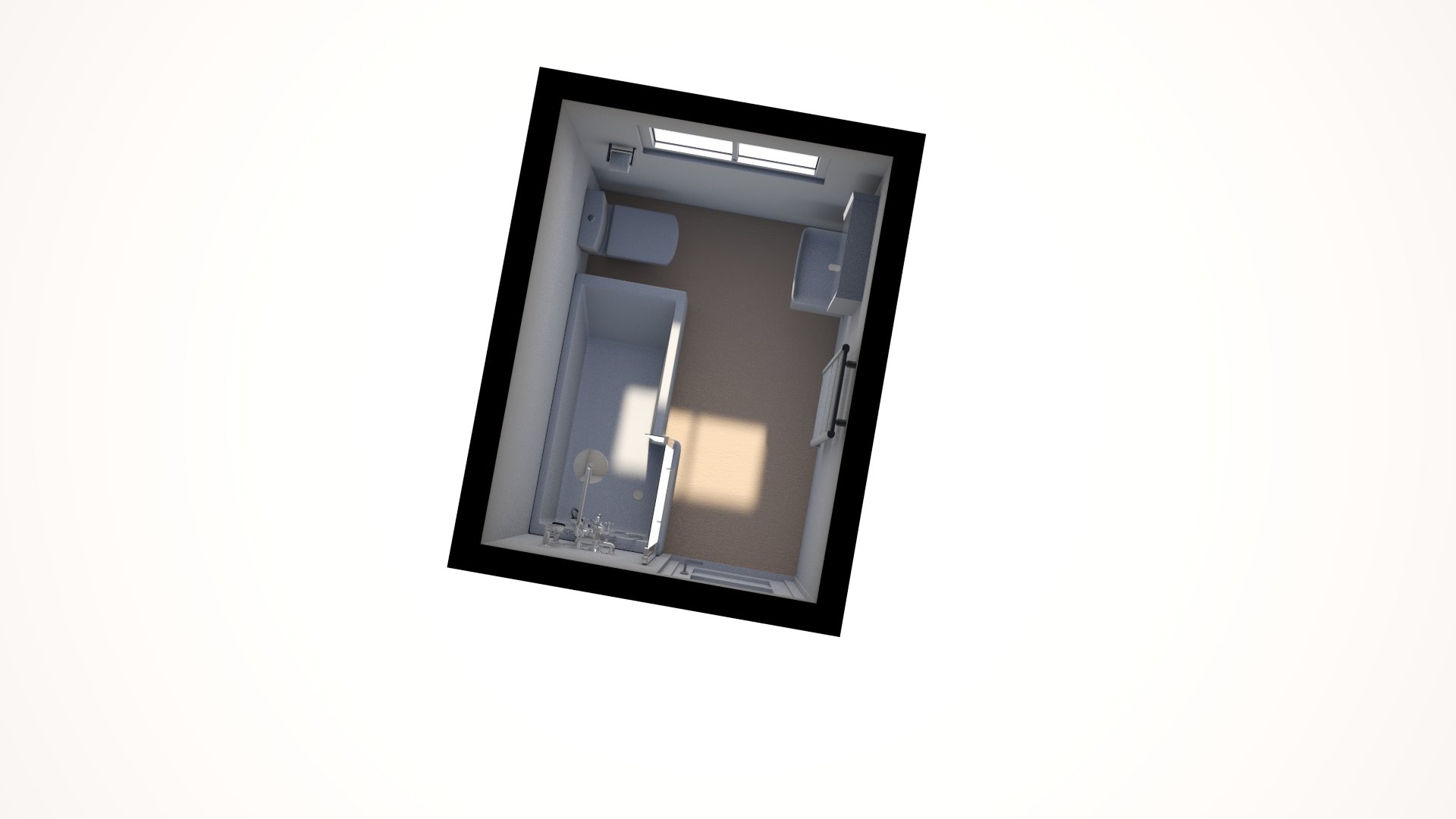 Bathroom 3d Render