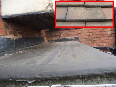 Bay window Flat roof + bay above