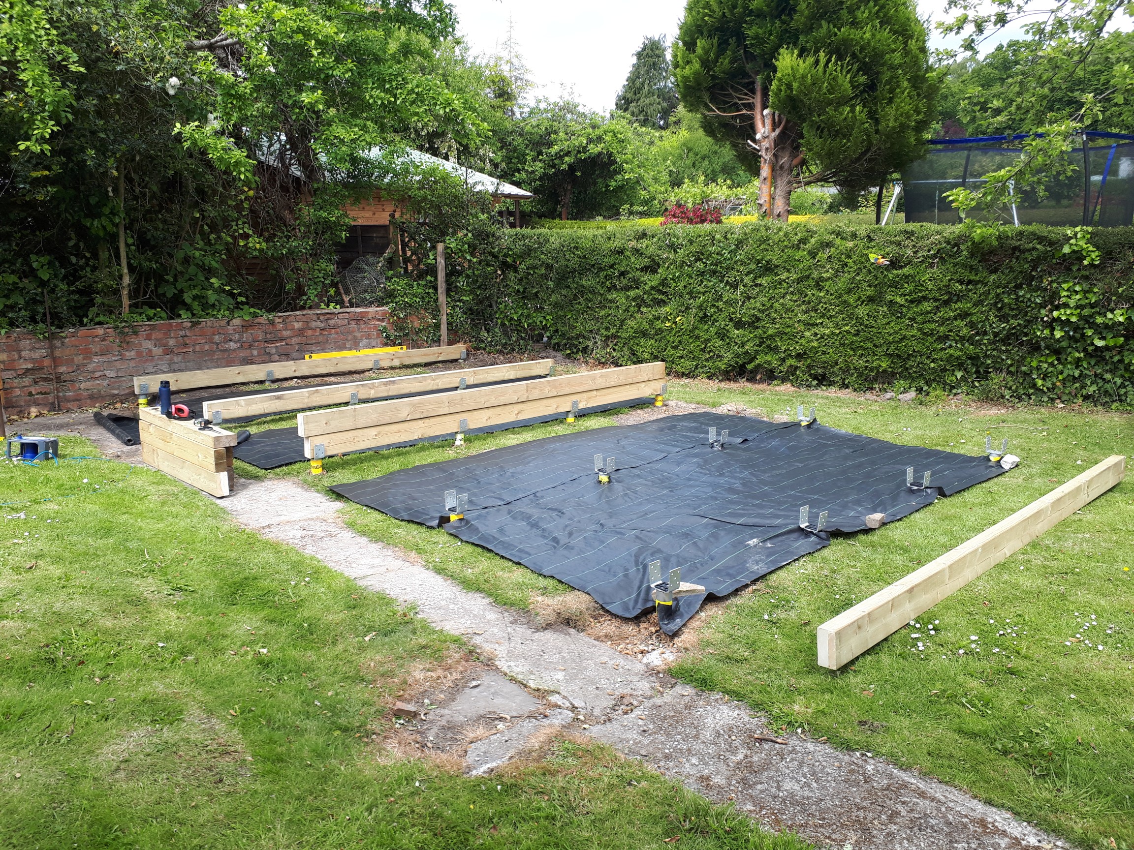 bit of weed control fabric