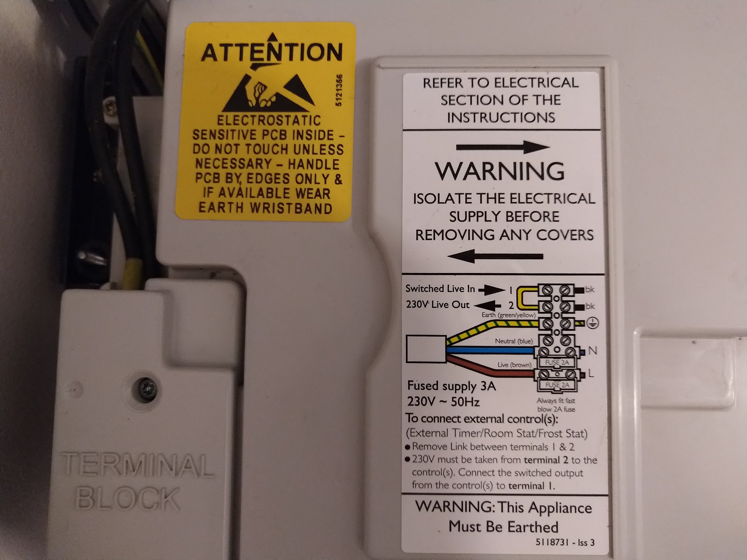 Boiler Terminal Block