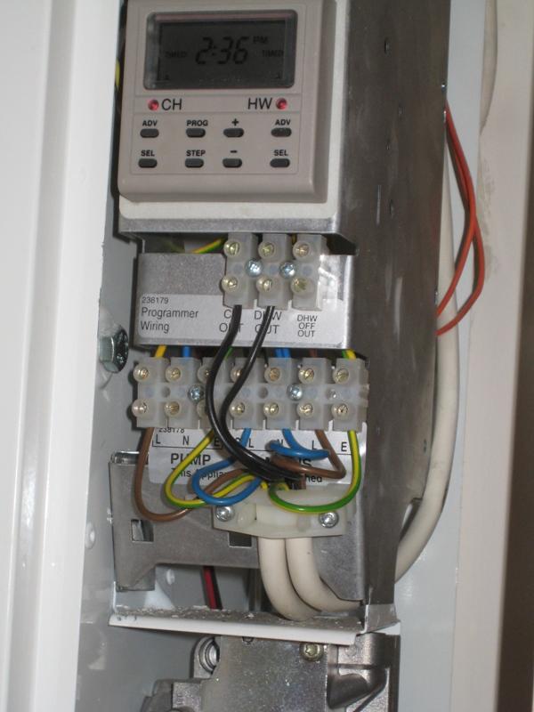 Boiler wiring