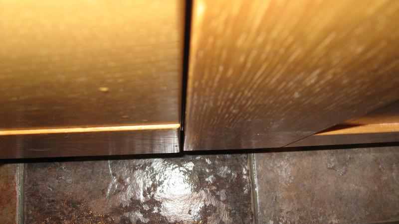 bottom of door flush