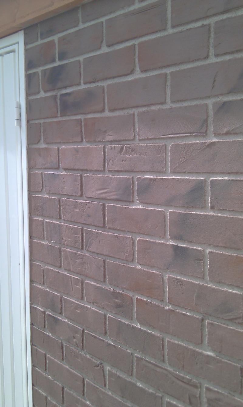 Brick effect render
