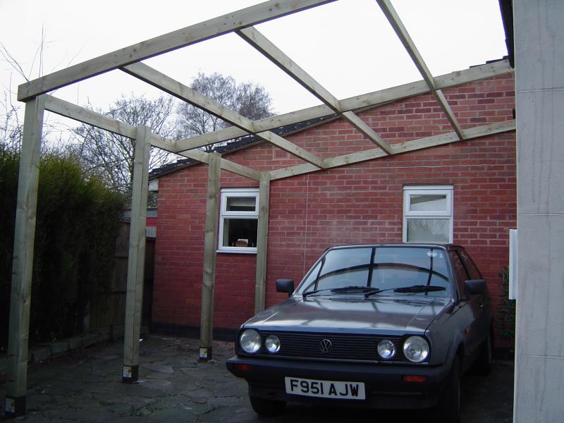 Building of our Carport
