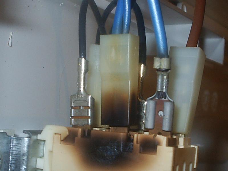 Burnt out switch on dishwasher. DIYnot Forums