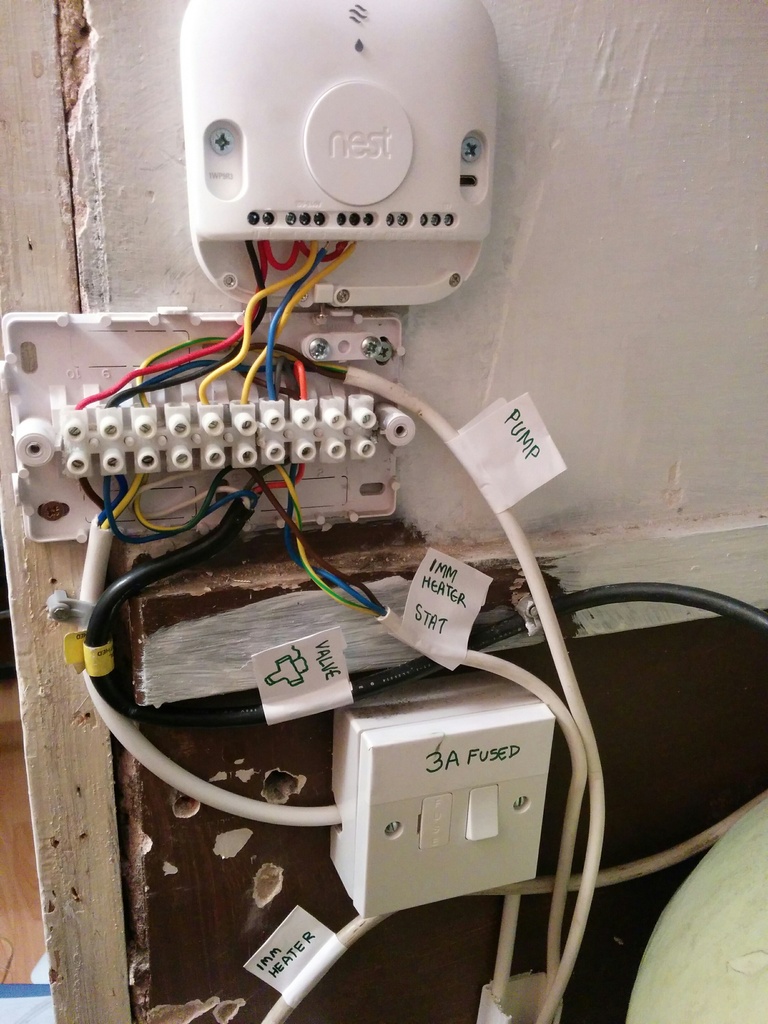 check my wiring. now labelled.