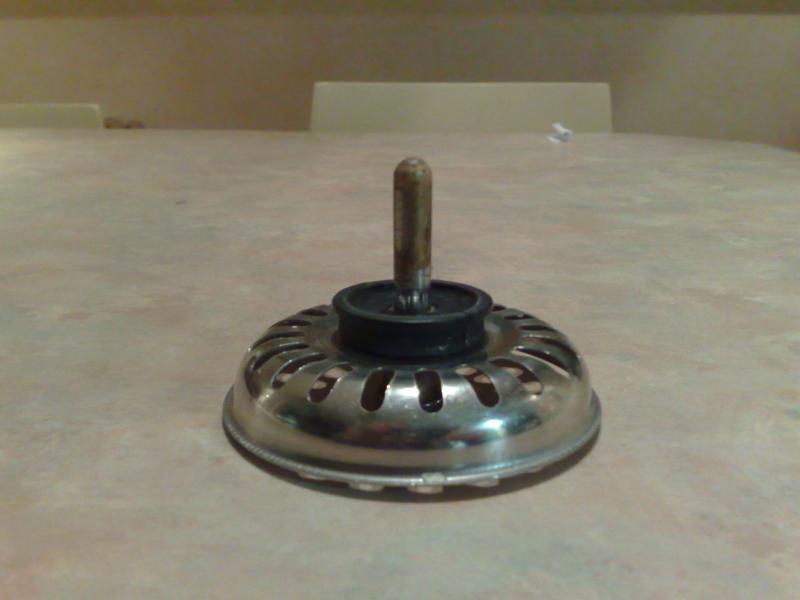 Chrome Basket strainer plug