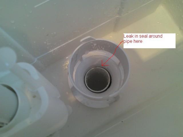 cistern leaking 1