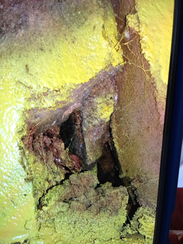 Close Up Of Damage