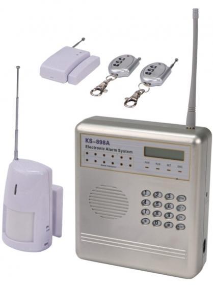 Complete Alarm Systems | With 5 wireless sensors a
