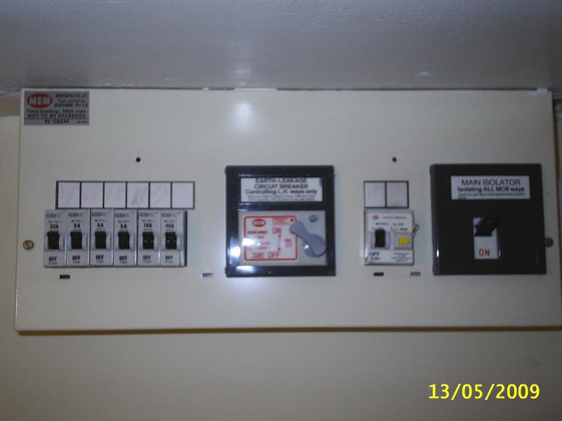 Consumer Unit P1